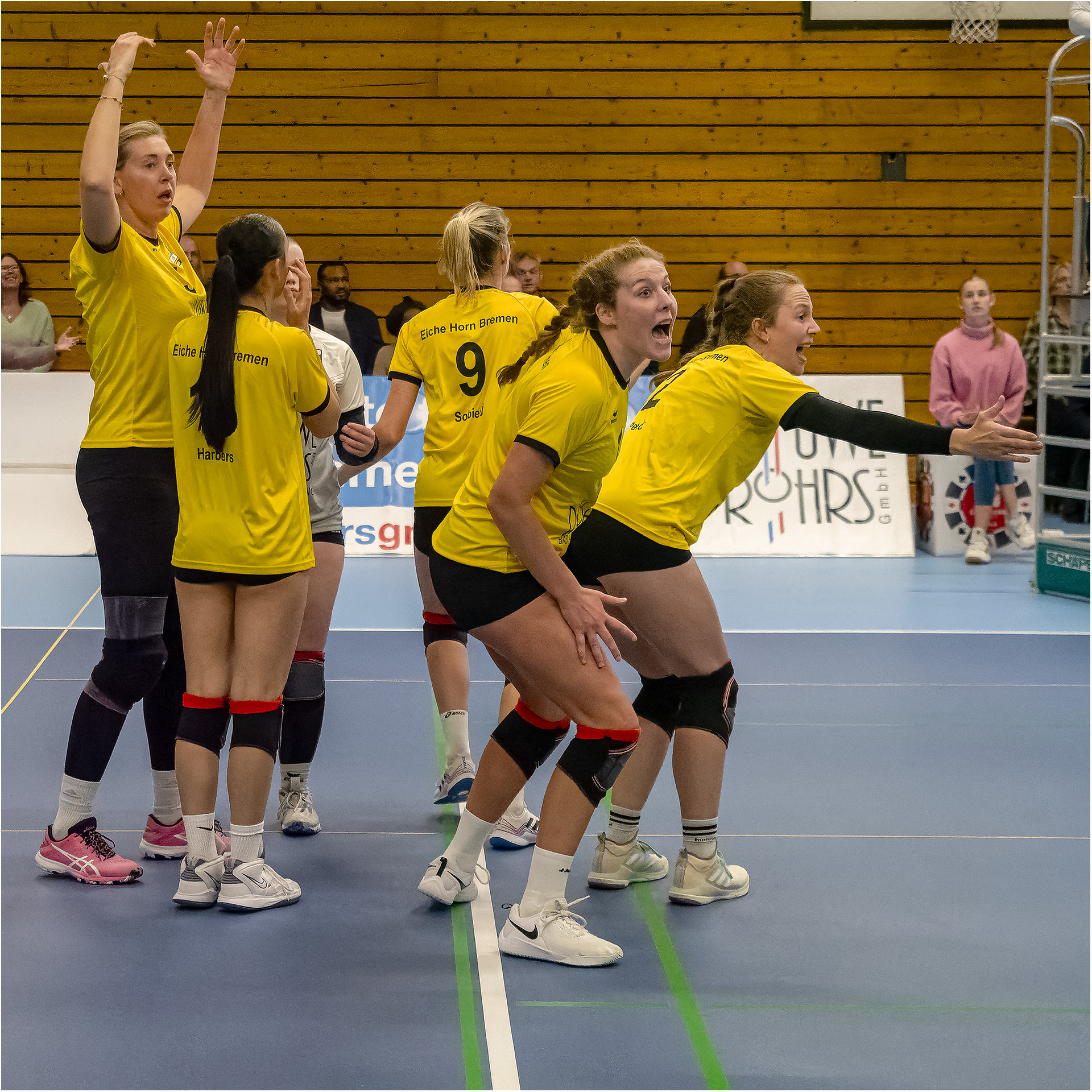TV Eiche Horn Volleyball Emotionen