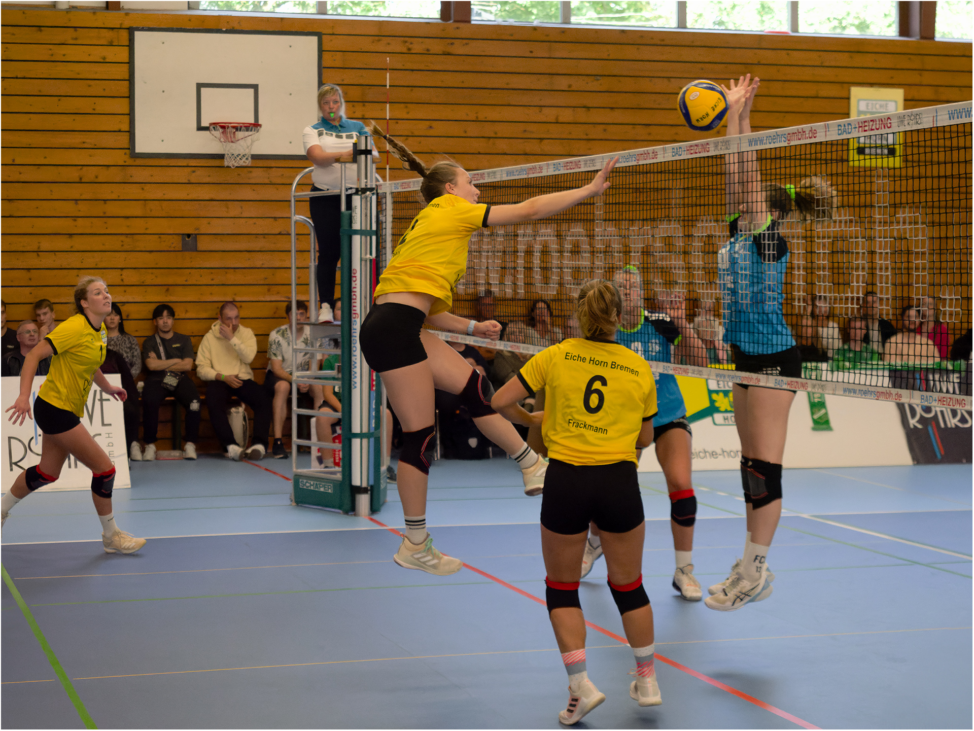 TV Eiche Horn Volleyball Angriff