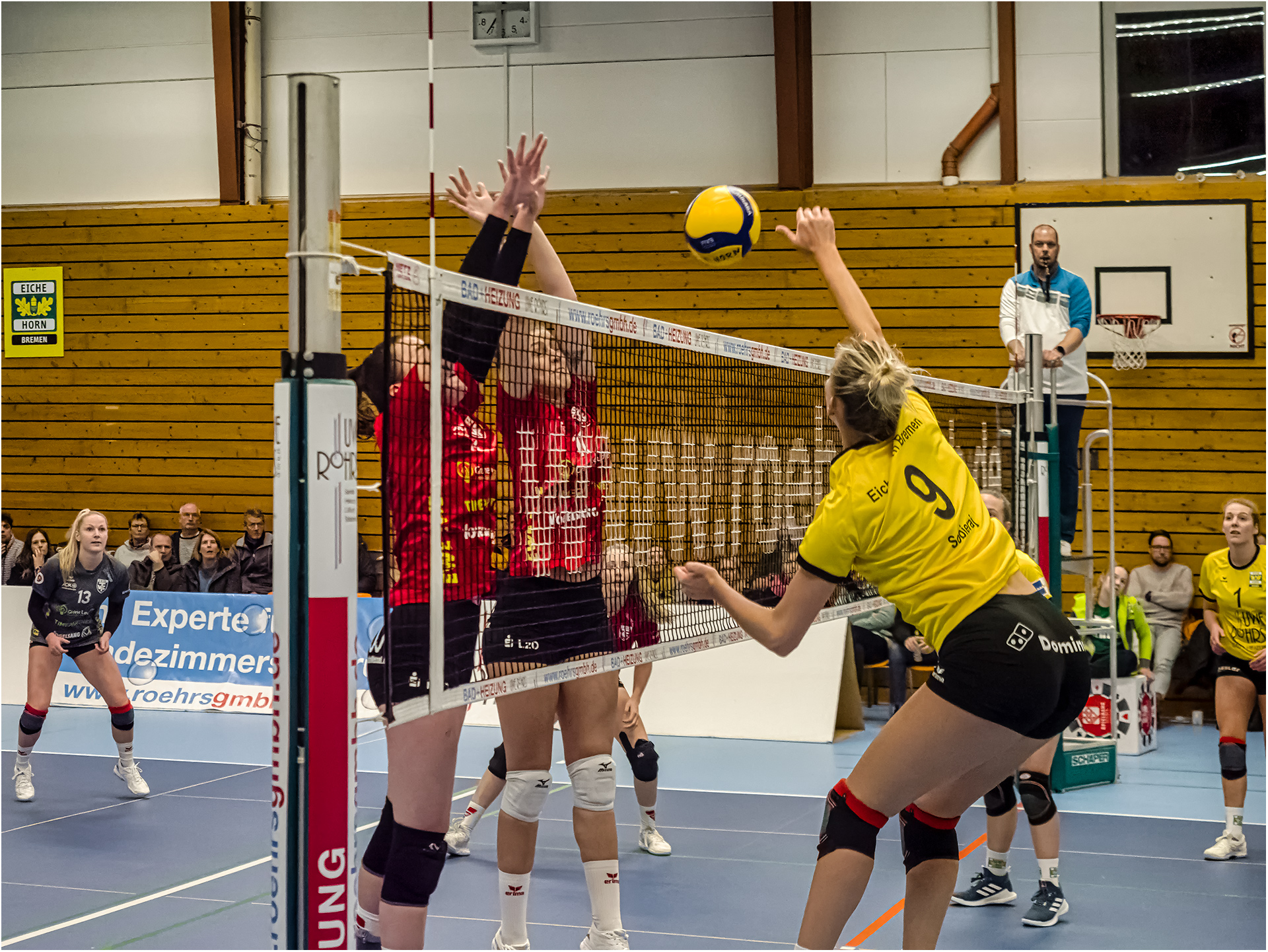 TV Eiche Horn Volleyball Angriff