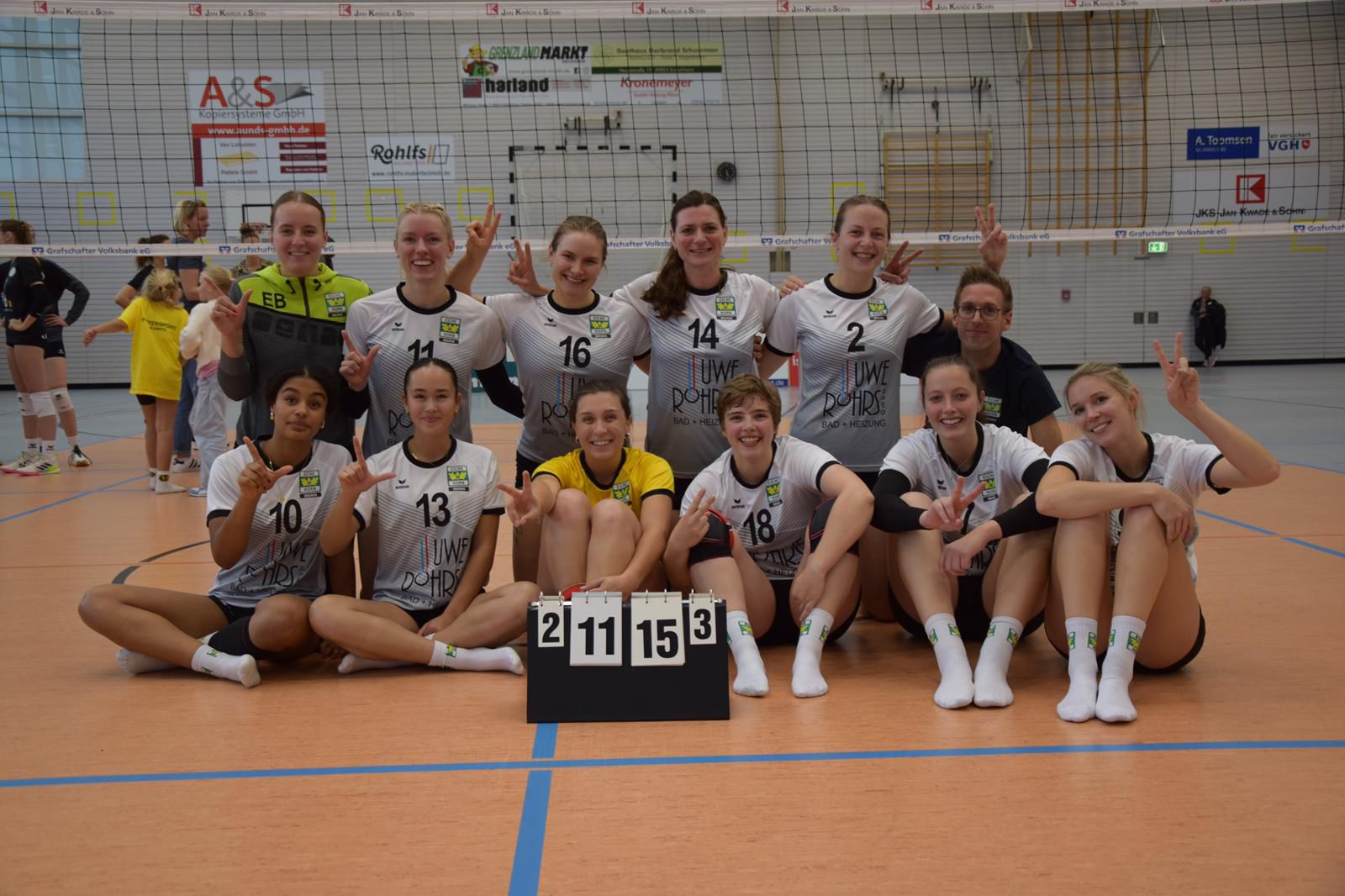 Teamfoto TV Eiche Horn vs Emlichheim
